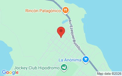 Map showing Bariloche Wingfoil