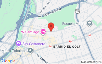 Map showing WingFoilchile