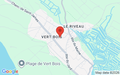 Map showing Oléron Gliss' Center