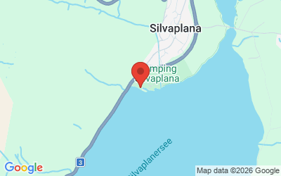 Map showing Windsurfing Silvaplana Gmbh