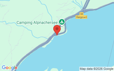 Map showing Surfstation Alpnachersee