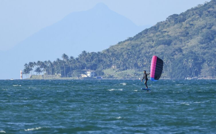 parawing foil session in brazil